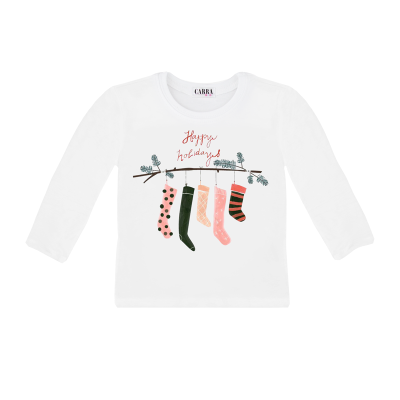 Carra Happy Holidays детска блуза